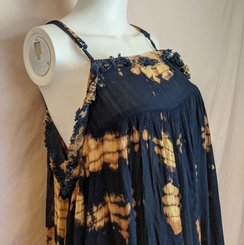 Raga Desert Daze Sharkbite Tie Dye Tank Top - Picture 2 of 6